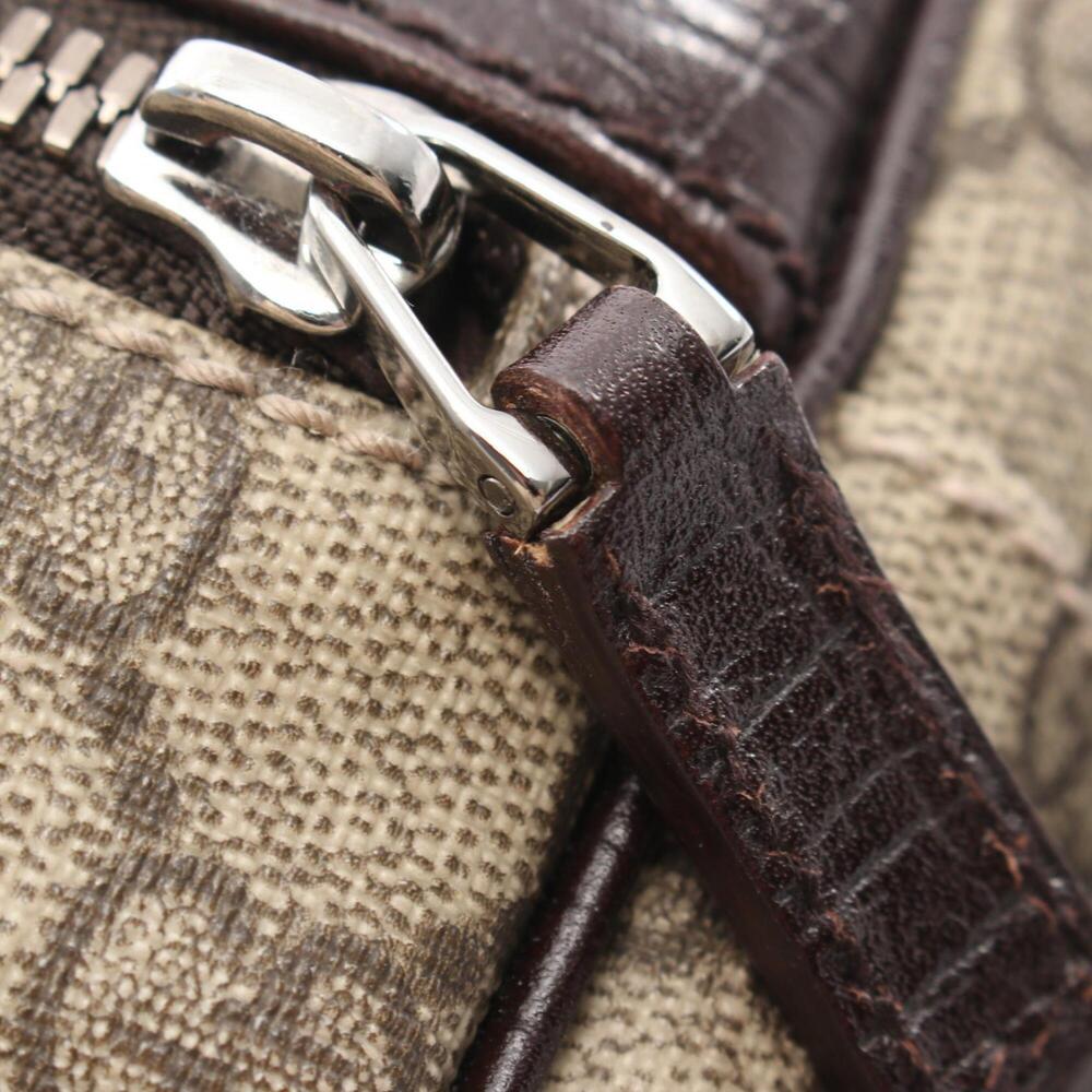 GUCCI Brown Leather Shoulder Bag - Picture 7 of 8